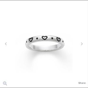 James Avery - Amor Stacked Ring (Size:7)